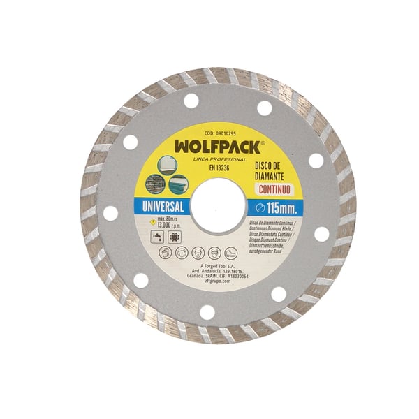 Miniatyrbild 1 av 4: Wolfpack Disco Diamante 115 mm. General Obra Continuo