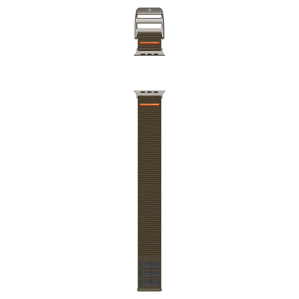 Miniatyrbillede 6 af 7: Spigen AMP05982 Smart bærbart (wearable) tilbehør Band Kaki Nylon
