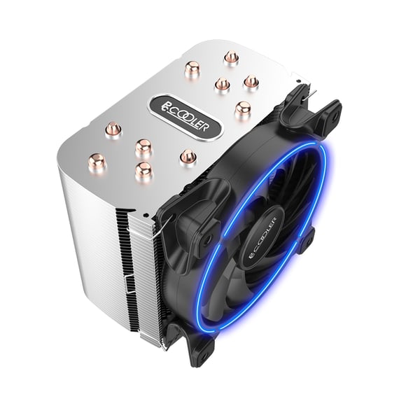 PCCOOLER GI-H58U Corona Blau CPU Kühler Processor Nedkylningssats 12 cm Blå
