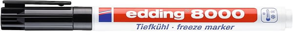 Edding 8000 märkpennor 1 styck Svart