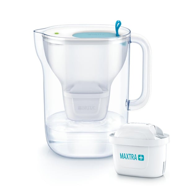 Brita Style Dispenser vandfilter 2,4 L Blå, Transparent