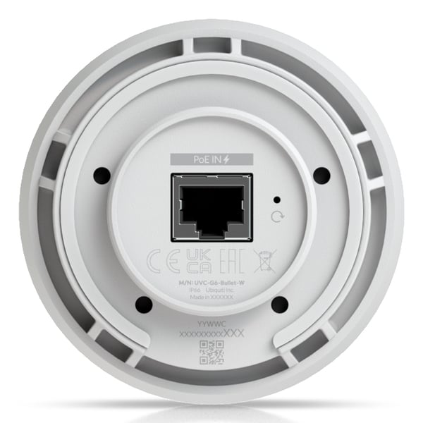 Ubiquiti G6 Bullet Kugle (form) IP-sikkerhedskamera Indendørs & udendørs 3840 x 2160 pixel Loft/væg/pæl