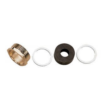 Harting 09 00 000 5016 kabelforskruning Sort, Kobberfarve Metal