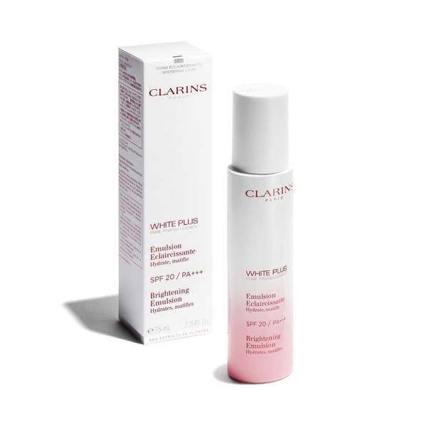 Miniatyrbillede 7 af 7: Clarins White Plus Pure Translucency Brightening Emulsion SPF20 PA+++ ansigt fugtighedscreme Kvinder 75 ml