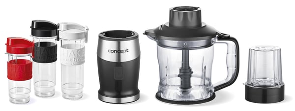 Concept SM3390 mixer 1,2 l Stavmixer 700 W Svart, Rostfritt stål Concept SM3390 mixer 1,2 l Stavmixer 700 W Svart, Rostfritt stål