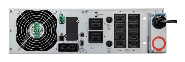 Miniatyrbillede 3 af 6: Eaton 9E6KIR UPS-enhed Dobbeltkonvertering (online) 6 kVA 5400 W 1 AC stikkontakt(er)