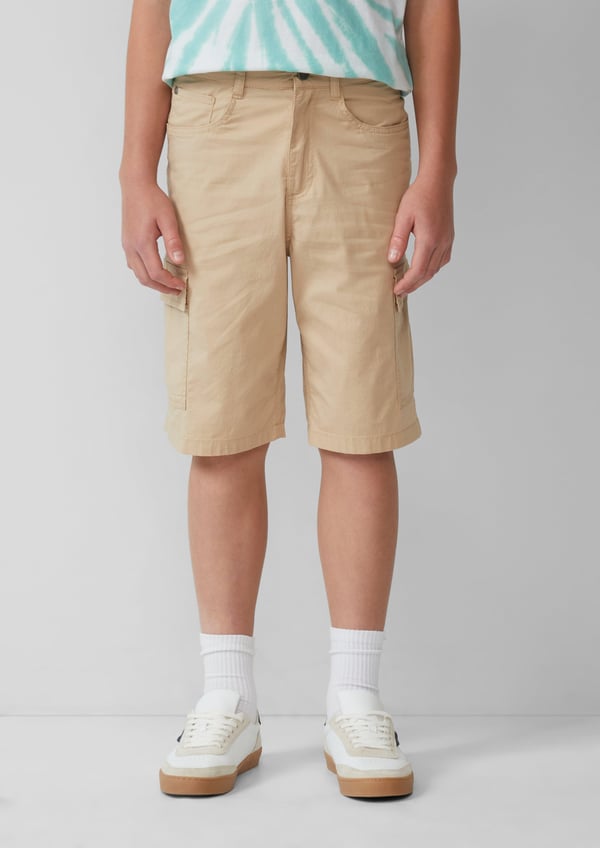 Miniatyrbillede 6 af 6: s.Oliver 2165549.8195.164_REG shorts Bermuda Hanstik Beige
