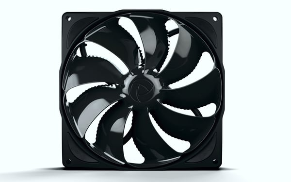 Noiseblocker B14-PS-BL Datorväska Fan 14 cm Svart