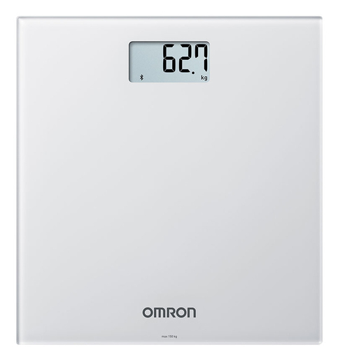 Omron HN300T2 Intelli IT Suorakulmio Harmaa Sähkökäyttöinen henkilövaaka