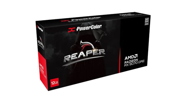 Miniatyrbild 2 av 7: PowerColor Reaper AMD Radeon RX 9070 GRE 12GB GDDR6