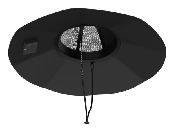 Miniatyrbillede 3 af 5: EcoFlow EFPOWERHAT-L-XL solpanel 12 W Monokrystallinsk silicium