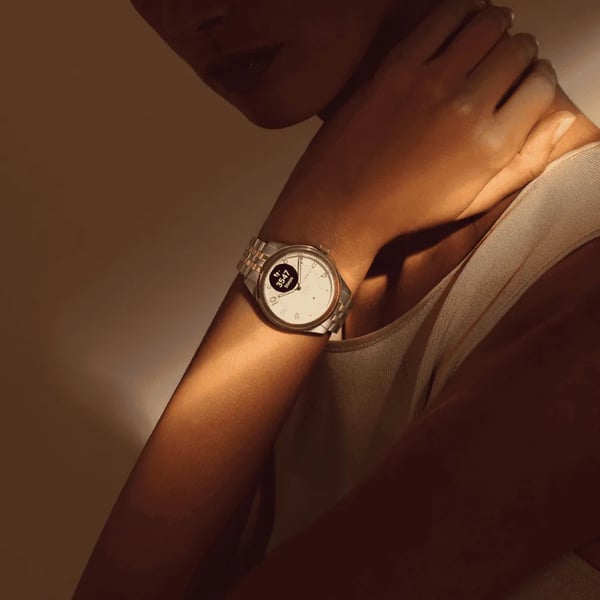 Pikkukuva 3 / 4: Withings ScanWatch Nova OLED 39 mm Hybridi Kulta, Ruostumaton teräs GPS (satelliitti)