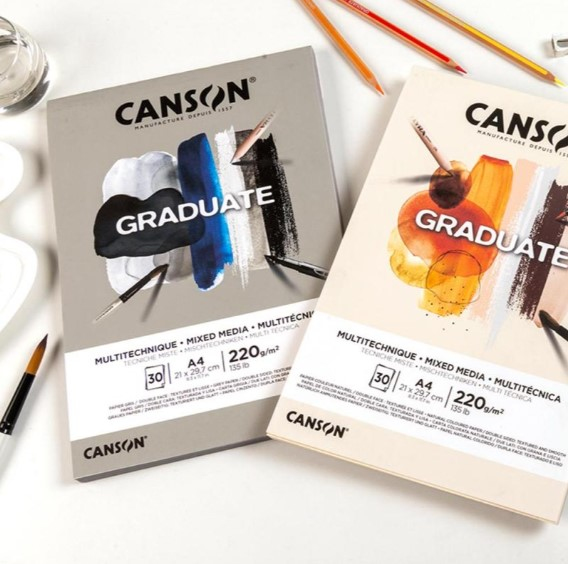Canson C400110368 speciel papir til kunsthåndværk Kunstpapirpude 30 ark