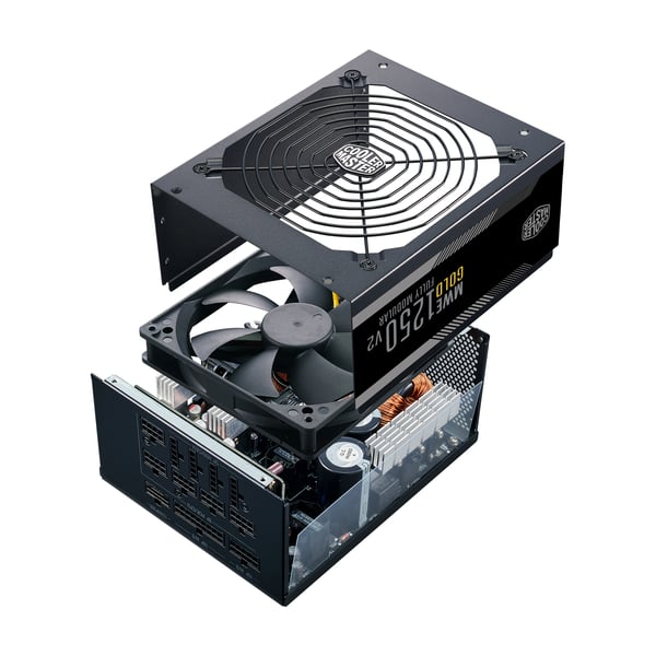 Cooler Master MWE Gold 1250 - V2 ATX 3.0 enhed til strømforsyning 1250 W 24-pin ATX Sort
