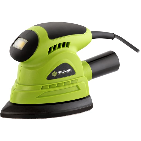 Fieldmann Electric Mouse Sander Rystepudser 13000 rpm Sort, Grøn 130 W