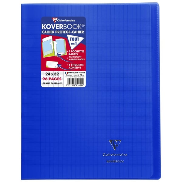 Miniatyrbillede 1 af 5: Clairefontaine 981422C blok og notesblok 48 ark
