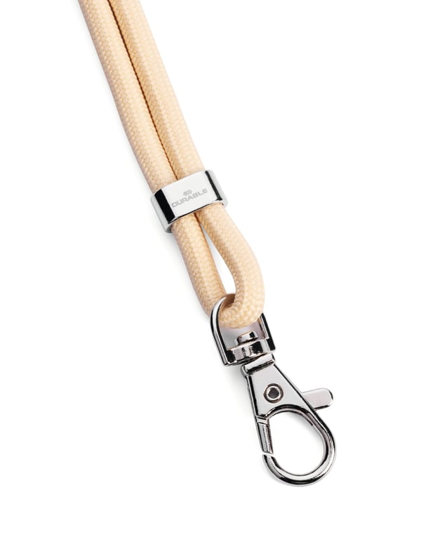 Miniatyrbild 3 av 4: Durable 824116 tillbehör till passerkortshållare Passerkortssnodd Beige 1 styck