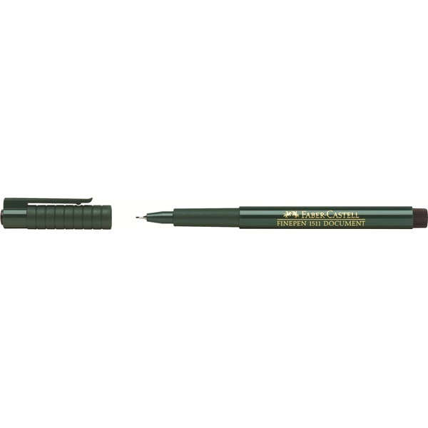 Miniatyrbild 3 av 3: Faber-Castell 151199 filtpenna Svart 1 styck