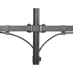 Maclean MC-884 monitorin kiinnike ja jalusta 81,3 cm (32") Vastaanotto Musta
