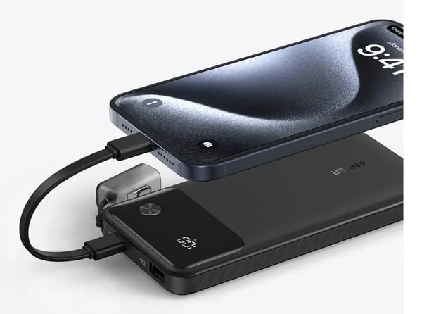 Miniatyrbillede 6 af 6: Anker Powercore 10000 mAh Sort