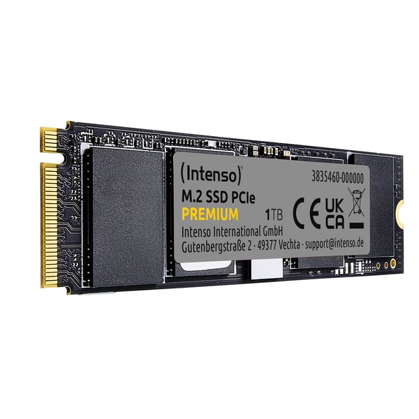 Miniatyrbillede 5 af 5: Intenso Premium 1 TB M.2 PCI Express 3.0 NVMe 3D NAND