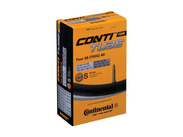 Continental 5036711 innerslang till cykeldäck Presta-ventil 28"