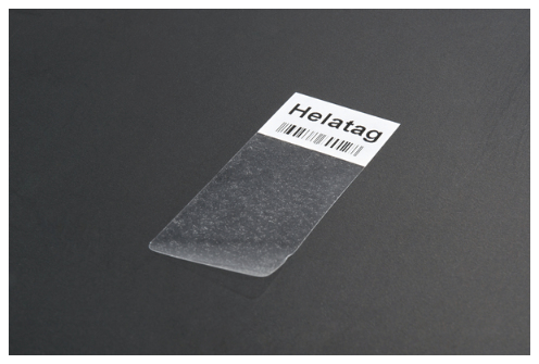 Hellermann Tyton 594-61104 kabelmarkering Transparent, Hvid Polyester 1000 stk