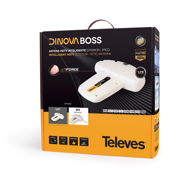 Televes DINOVA BOSS fjernsynsantenne 27 dB