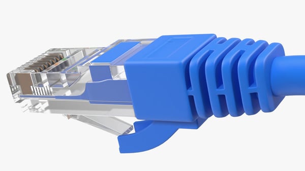 Miniatyrbillede 6 af 6: Inca CAT6 RJ45 1 m netværkskabel Blå U/UTP (UTP)