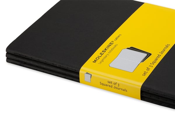 Moleskine Cahier blok og notesblok 80 ark Sort