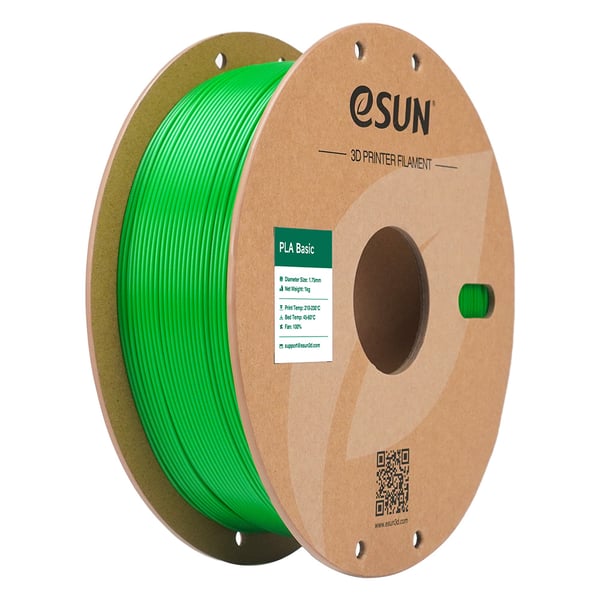 eSUN PLA-Basic Polymælkesyre (PLA) Grøn 1 kg