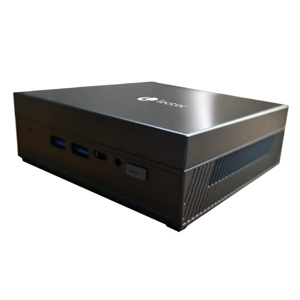 Pikkukuva 3 / 8: Leotec LEMPC24 barebone-tietokonerunko Kuutio Musta 2 GHz