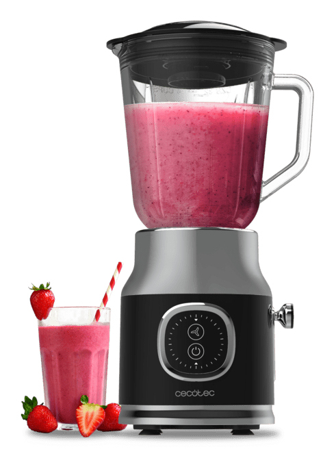 Miniatyrbillede 4 af 7: Cecotec RetroTwist Black 1 L Bordplade blender 800 W Sort