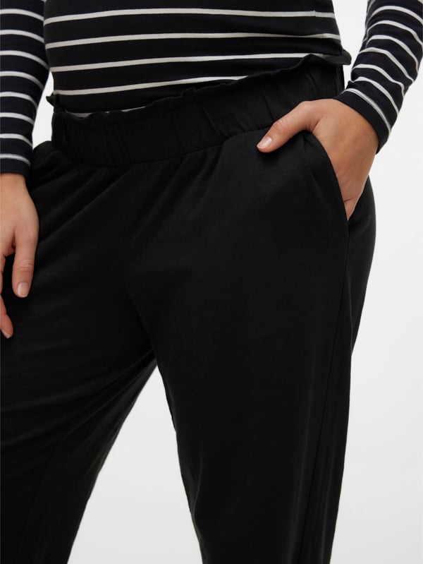 Miniatyrbillede 6 af 6: Vero Moda 20020419-Black / Black-XL Hunstik Sort