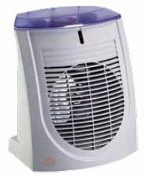 DCG Eltronic HL9370 elektrisk rumsvärmare Vit 2000 W Elektrisk värmefläkt