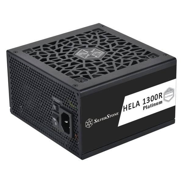 Silverstone HELA 1300R Platinum virtalähdeyksikkö 1300 W 20+4 pin ATX ATX Musta