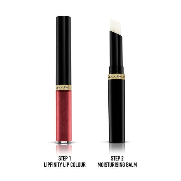 Miniatyrbillede 3 af 4: Max Factor Lipfinity Lip Colour 1,9 g 2,3 ml 110 Passionate Glans