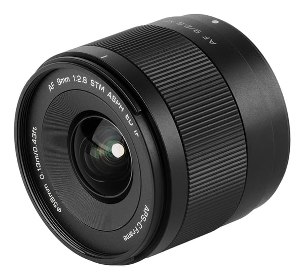 VILTROX AF 9mm F2.8 Air MILC Kiinteä tarkennuslinssi Musta