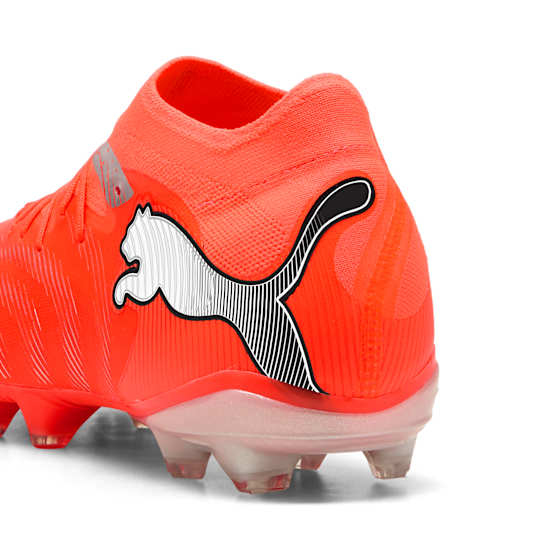 PUMA Future 9 Pro FG/AG Jalkapallo Mies Harmaa, Oranssi