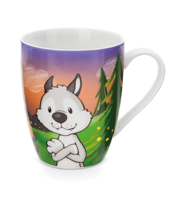 NICI Wolf Winny & Chipmunk Jojo Kopp Multifärg Universal 1 styck