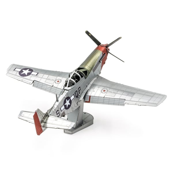 Pikkukuva 6 / 6: Metal Earth P-51D Mustang Sweet Arlene Pienoismallikiinteäsiipinen ilma-alus Kokoamispakkaus