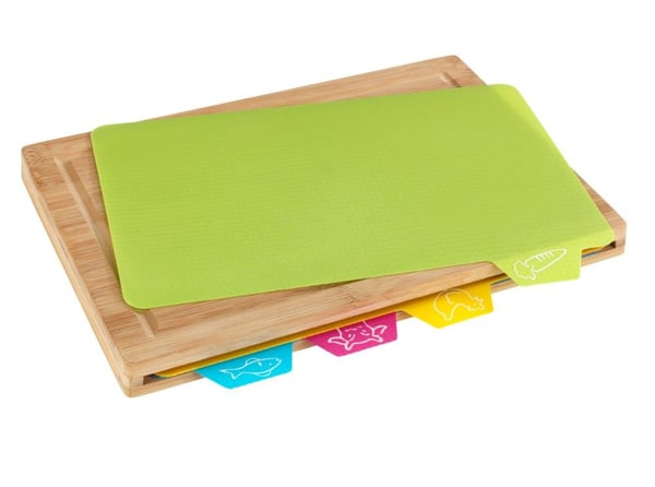 WENKO 53064100 skärbrädor Rektangulär Bamboo Trä