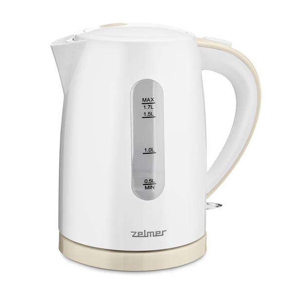 Miniatyrbild 1 av 2: Zelmer ZCK7616I vattenkokare 1,7 l 2200 W Vit