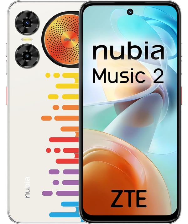 Miniatyrbillede 1 af 2: ZTE Nubia Music 2 17 cm (6.7") USB Type-C 4 GB 128 GB 5000 mAh Flerfarvet
