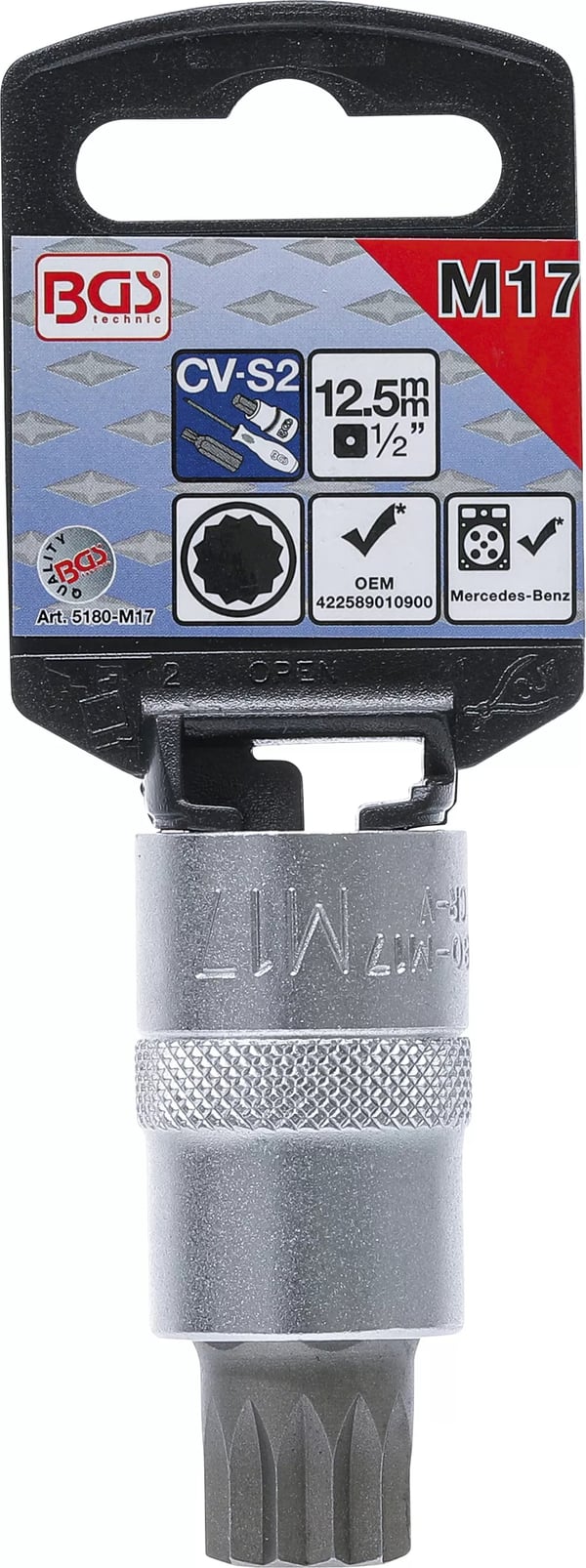 Pikkukuva 2 / 3: BGS technic Bit Socket