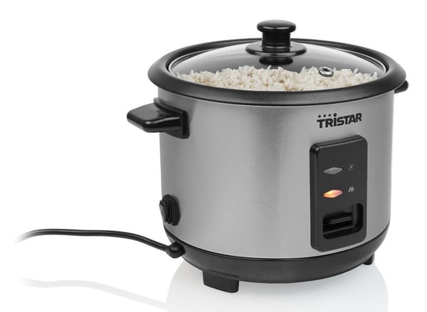 Tristar RK-6146 riisinkeitin 1 L 400 W Musta, Hopea