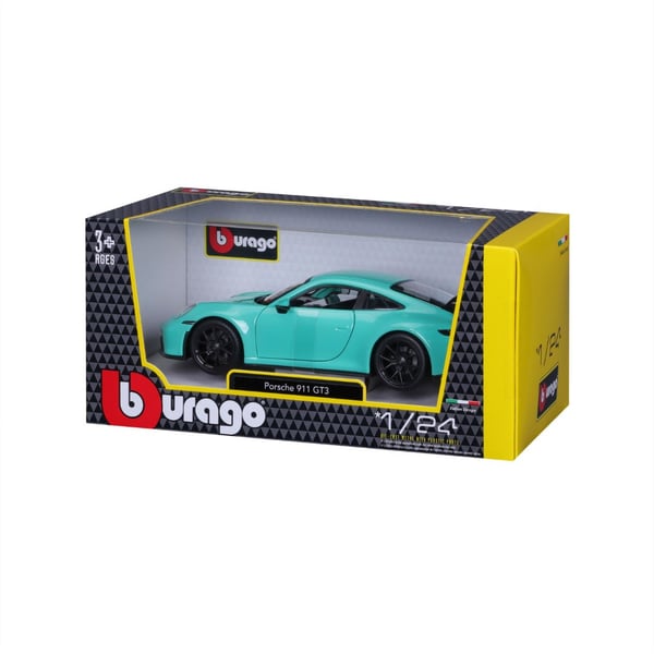 Pikkukuva 11 / 12: BBURAGO Porsche 911 GT3 1:24 Superauton pienoismalli Esikoottu