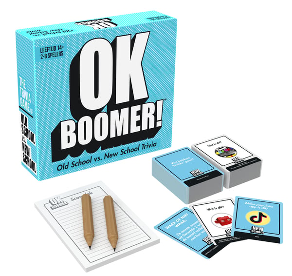 Pikkukuva 5 / 5: Goliath 920359.006 lautapeli OK Boomer! 20 min Korttipeli Juhla