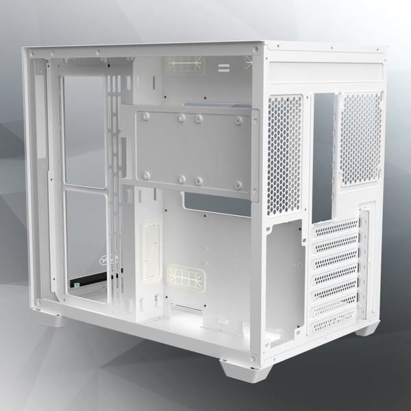 Miniatyrbild 5 av 9: RAIJINTEK PAEAN C7 Midi Tower Vit