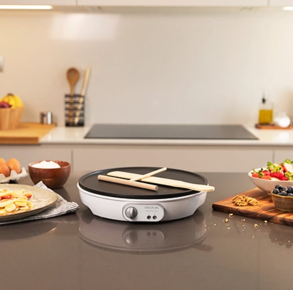 Pikkukuva 10 / 10: Cecotec 08022 crêpe-pannu 1 kreppi(ä) 1000 W Valkoinen